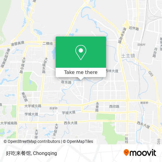好吃来餐馆 map