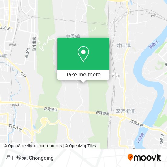 星月静苑 map