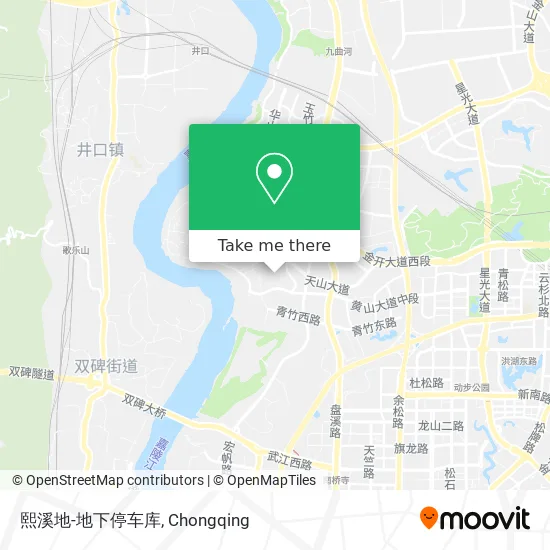 熙溪地-地下停车库 map