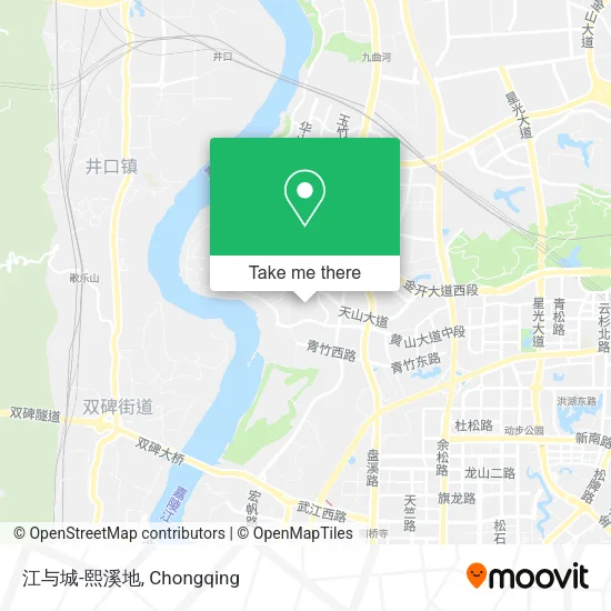 江与城-熙溪地 map