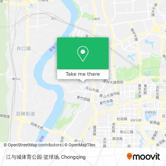 江与城体育公园-篮球场 map