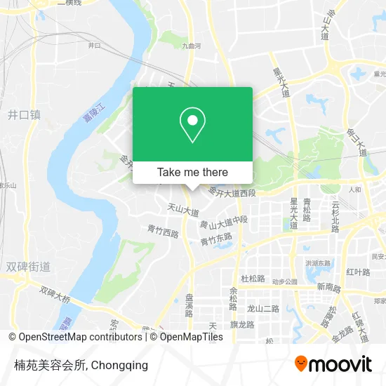 楠苑美容会所 map