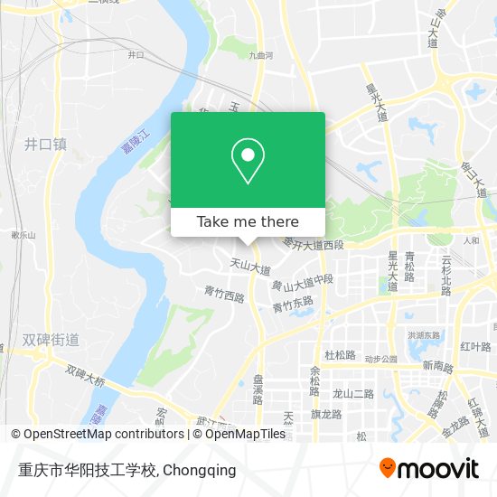 重庆市华阳技工学校 map