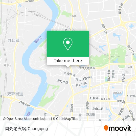 周亮老火锅 map