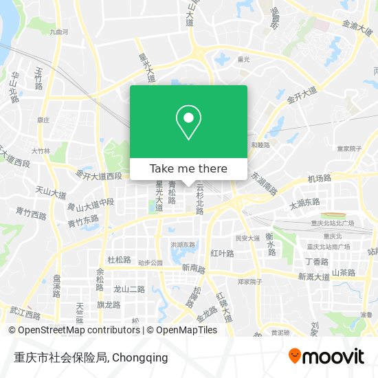 重庆市社会保险局 map
