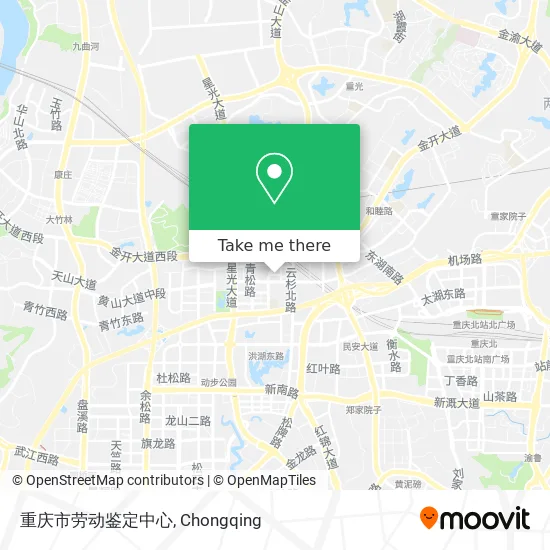 重庆市劳动鉴定中心 map