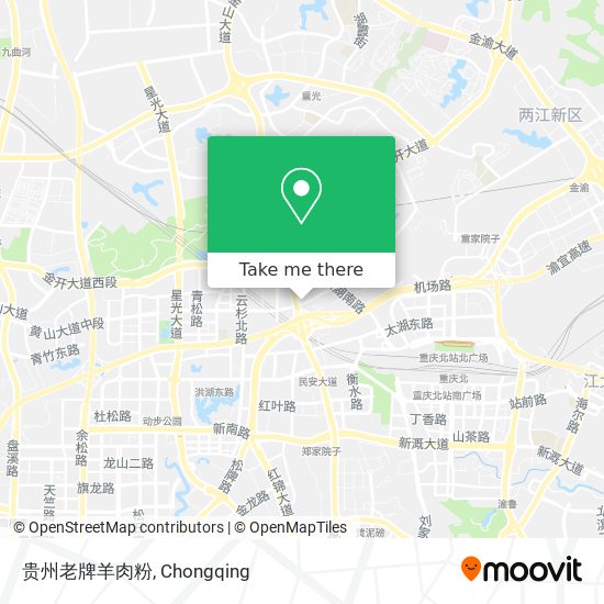 贵州老牌羊肉粉 map