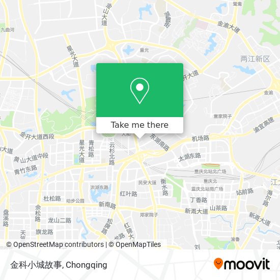 金科小城故事 map