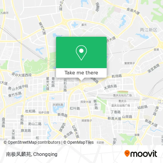 南极凤麟苑 map