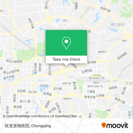 联宠宠物医院 map
