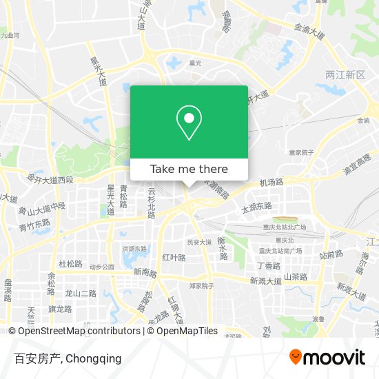 百安房产 map