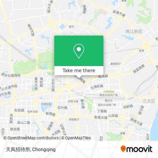 天凤招待所 map
