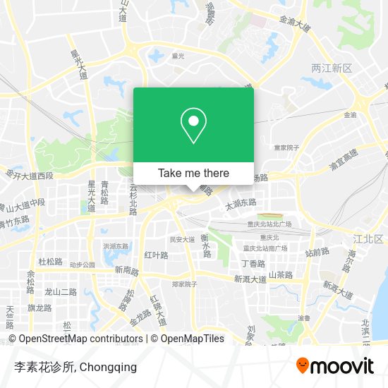 李素花诊所 map