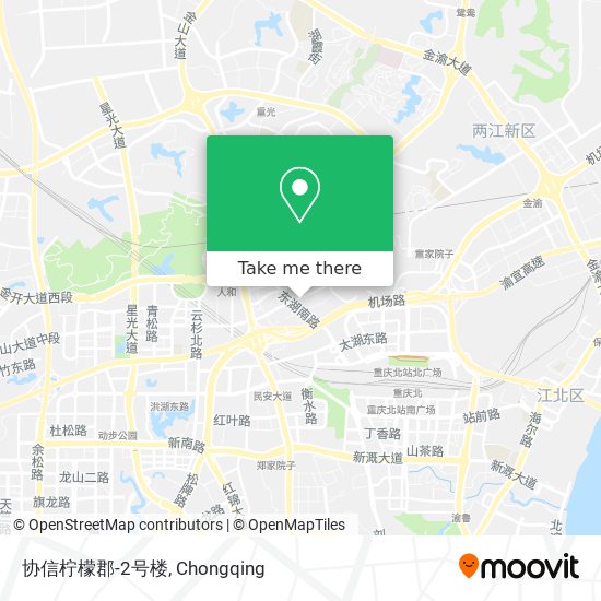 协信柠檬郡-2号楼 map