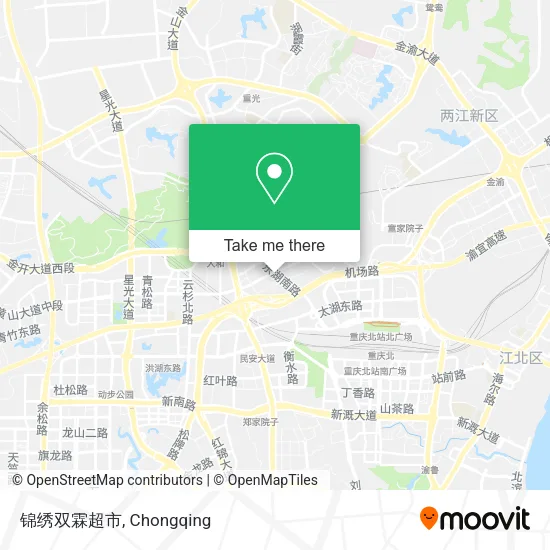 锦绣双霖超市 map