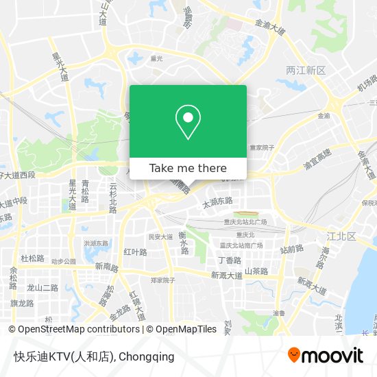 快乐迪KTV(人和店) map