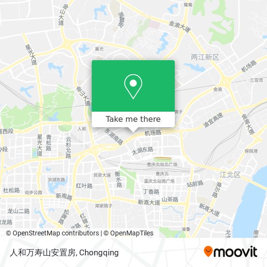 人和万寿山安置房 map