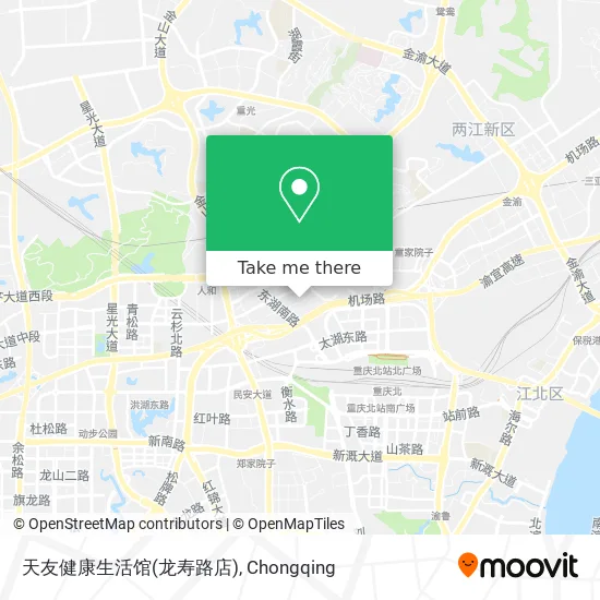 天友健康生活馆(龙寿路店) map
