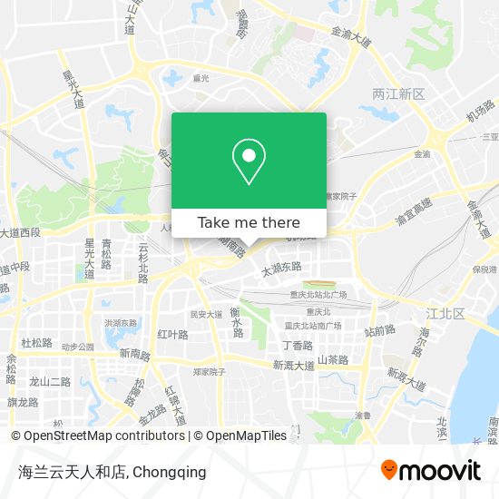 海兰云天人和店 map