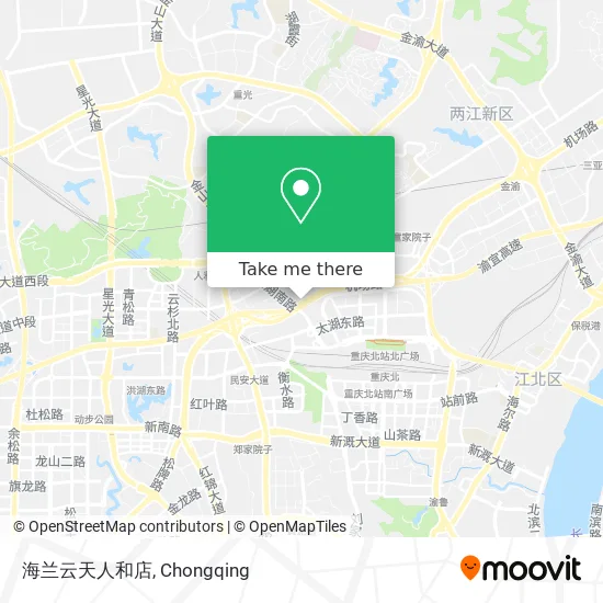 海兰云天人和店 map