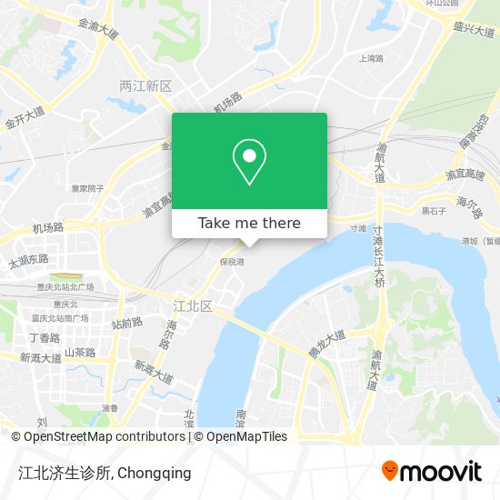 江北济生诊所 map