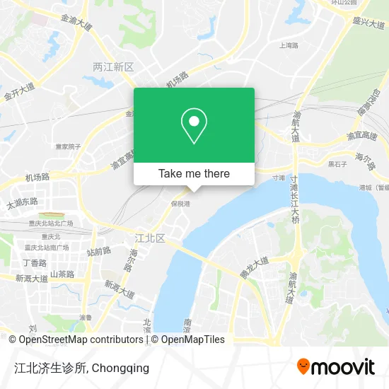 江北济生诊所 map