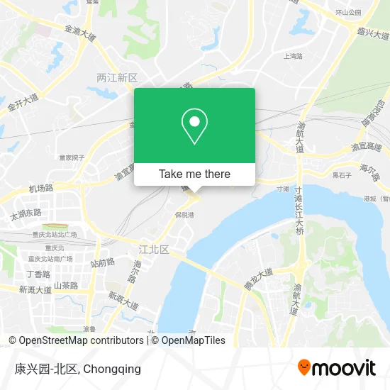 康兴园-北区 map
