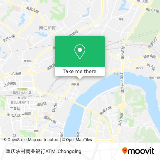 重庆农村商业银行ATM map