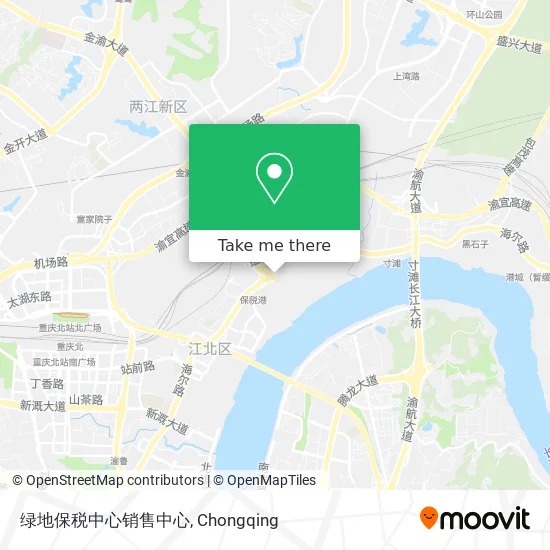 绿地保税中心销售中心 map
