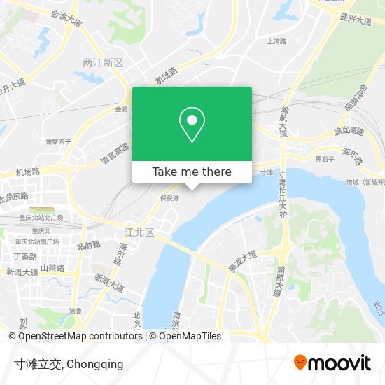 寸滩立交 map