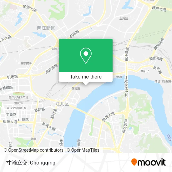 寸滩立交 map