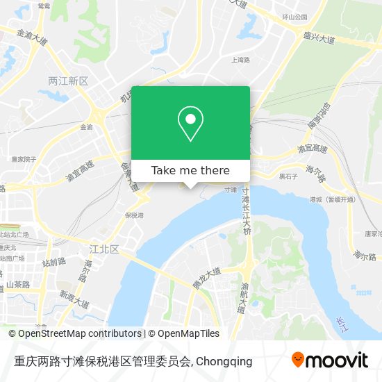 重庆两路寸滩保税港区管理委员会 map
