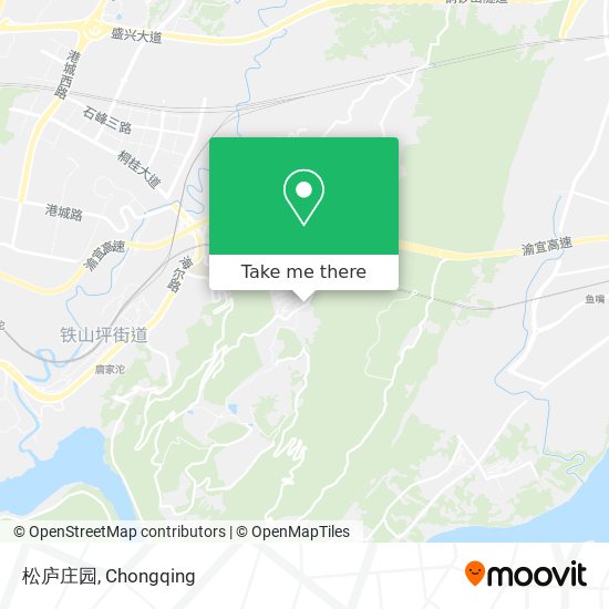 松庐庄园 map