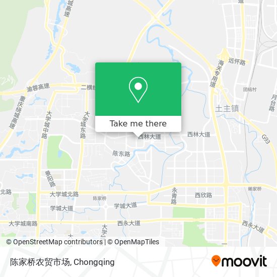 陈家桥农贸市场 map