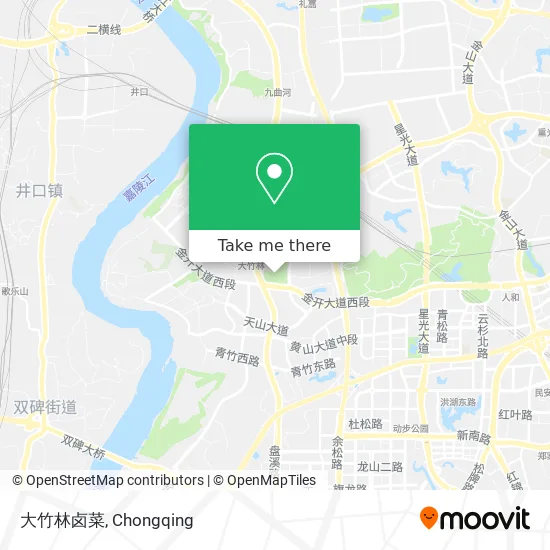 大竹林卤菜 map