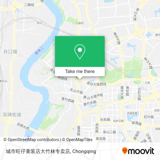 城市旺仔童装店大竹林专卖店 map
