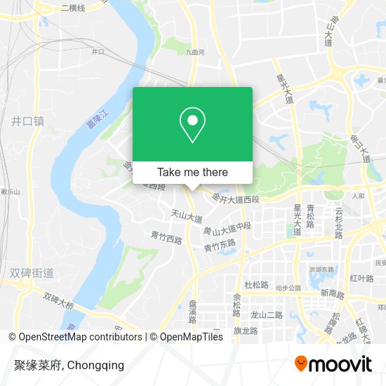 聚缘菜府 map