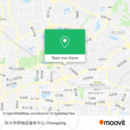 恒大华府物业服务中心 map