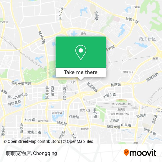 萌萌宠物店 map