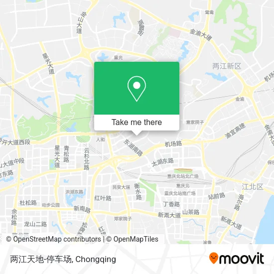 两江天地-停车场 map