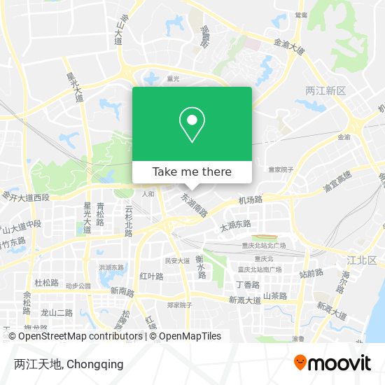 两江天地 map