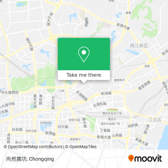 尚然菌坊 map