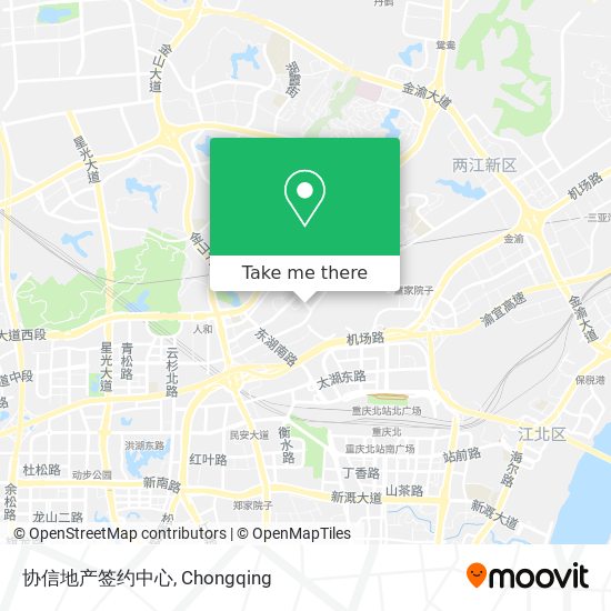 协信地产签约中心 map