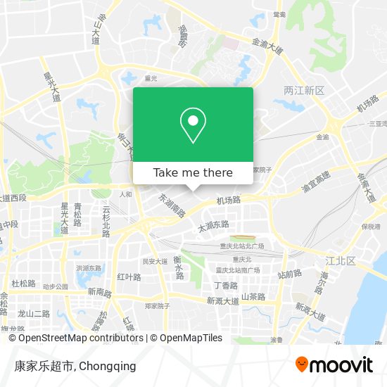 康家乐超市 map