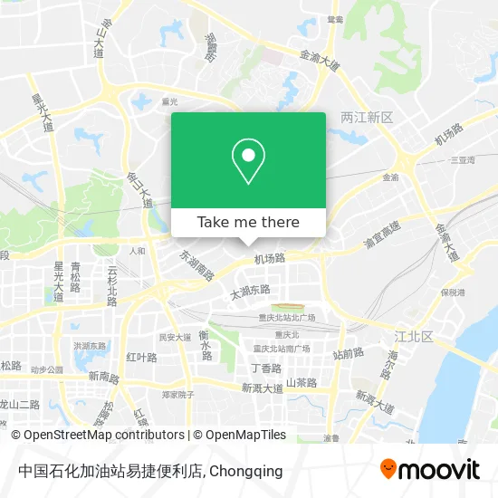 中国石化加油站易捷便利店 map