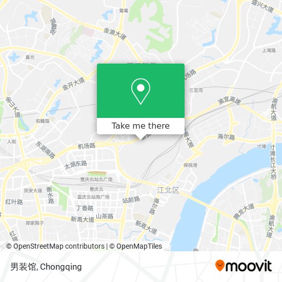 男装馆 map