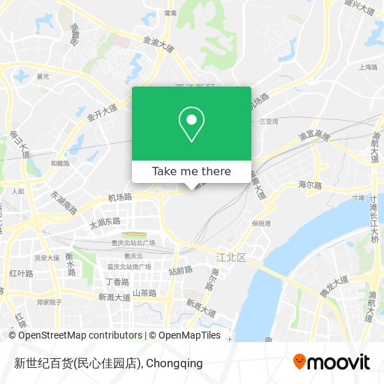 新世纪百货(民心佳园店) map