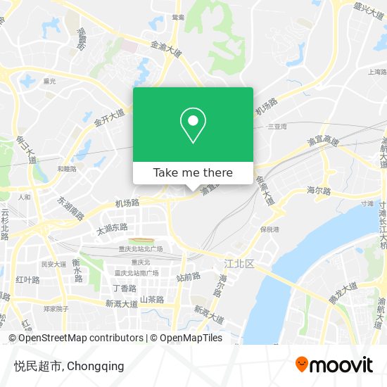 悦民超市 map