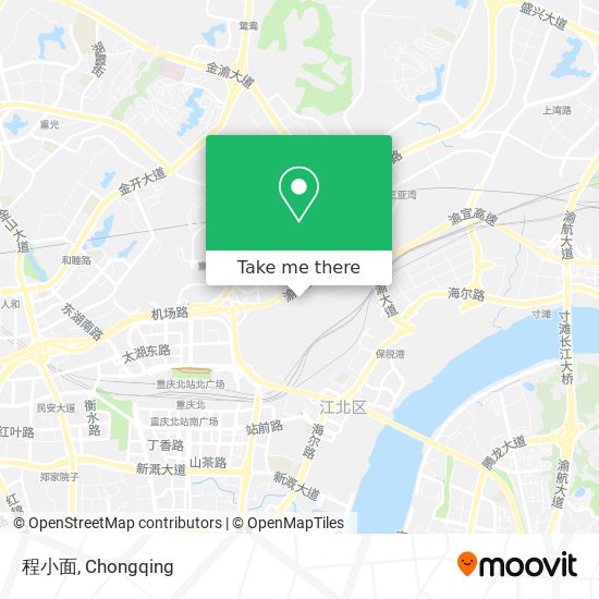 程小面 map
