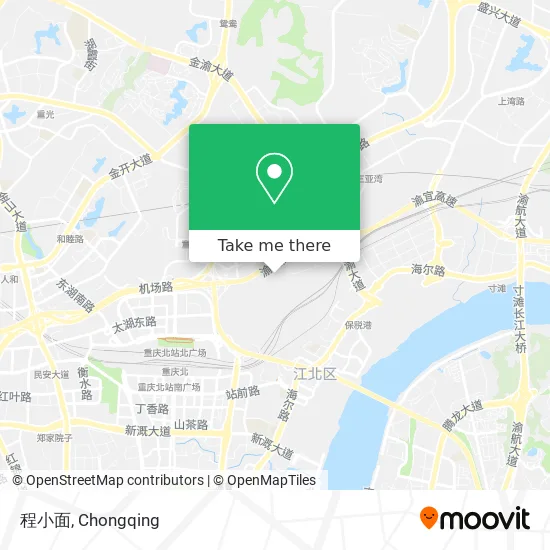 程小面 map